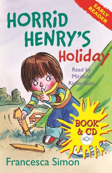 Horrid Henry Early Reader Horrid Henrys Holiday By Tony Ross