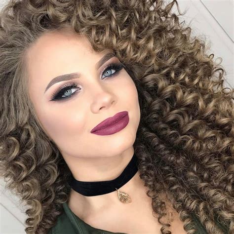 Love The Volume In Hair Big Curls For Long Hair Spiral Perm Long Hair Curls