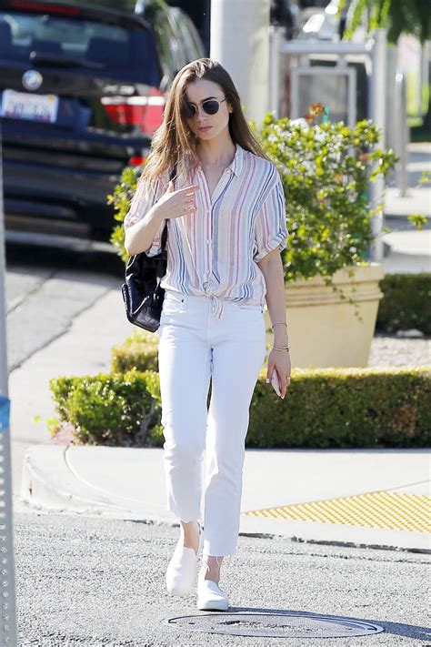 Lily Collins Casual Style Out In Beverly Hills 07172019 Celebmafia