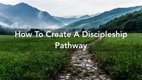 How To Create A Discipleship Pathway Anthony Hilder