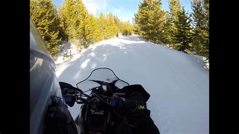 Snowmobiling West Yellowstone Mt Youtube
