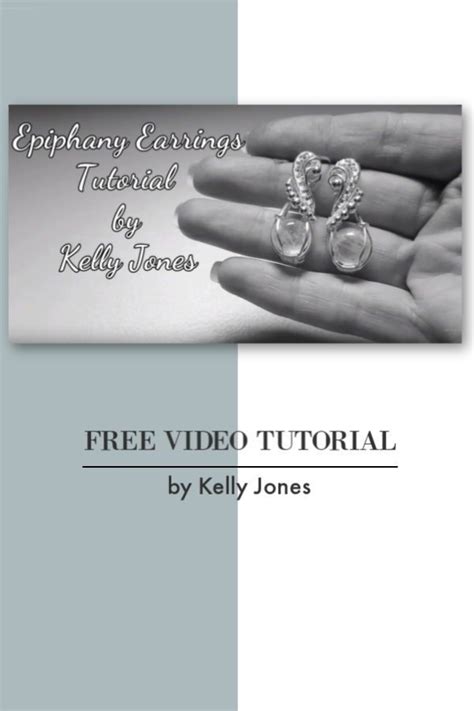 Epiphany Earrings Free Video Tutorial By Kelly Jones Earring