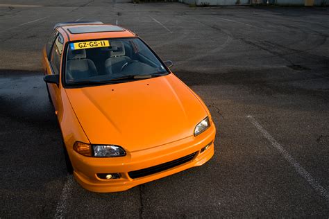 Electric Orange Edm Civic Honda Civic Forum