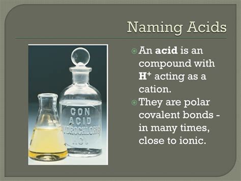 Ppt Chemistry Inorganic Nomenclature Acid Nomenclature Powerpoint