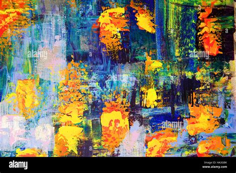 Abstract Art Painting Stock Photo Alamy