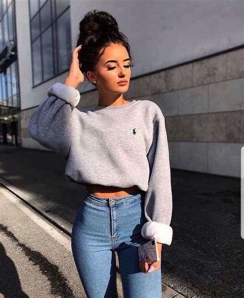 Cute Outfits For School With Jeans Photos Cantik