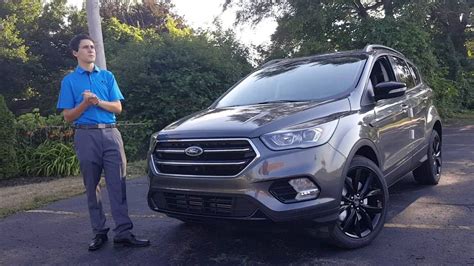 When i arrived i met michael. 2017 Ford Escape Titanium Sport Review - What's New? - YouTube