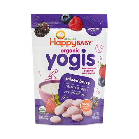 Happy Baby Organic Yogurt And Fruit Snacks Mixed Berry Thrive Market