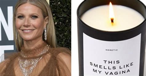 L actrice Gwyneth Paltrow vend une chandelle parfumée au vagin AllTrends