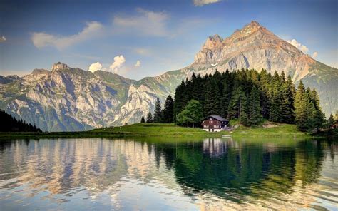 Switzerland Landscape Wallpaper 4k