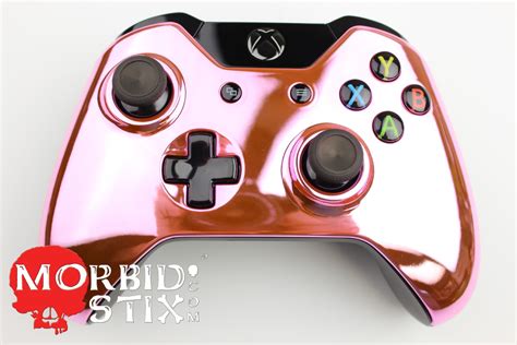 Pink Chrome Xbox One Controller 12 Morbidstix Gallery Since 2007