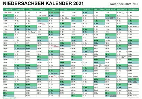 Clever planen hier habe ich einen kalender gefunden, den du dir ausdrucken und selbst termine eintragen kannst. Kalender 2021 Niedersachsen
