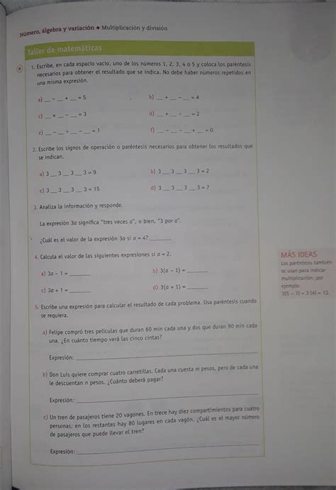 Libro matematicas., sexto grado , año 1988 , 192 paginas. Paco El Chato 6 Grado Matematicas Pagina 40 : Desafios ...