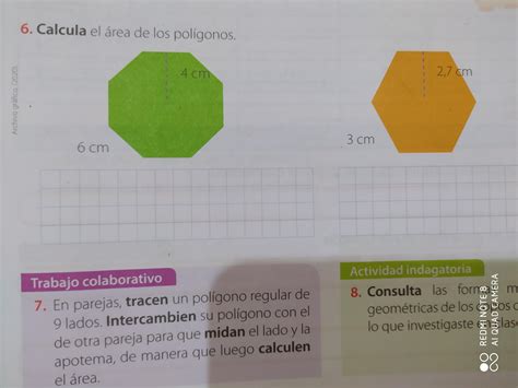 Calcula El Area De Los Poligonos Regulares Printable Templates Free