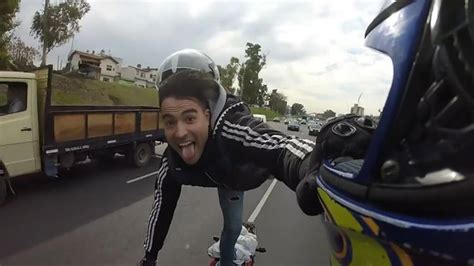 Video Biker Performs Dangerous Stunt Just For A Selfie News