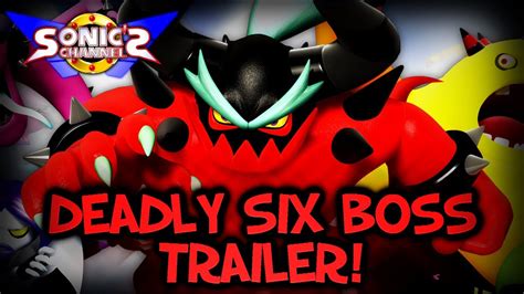 Sonic Lost World Deadly Six Japanese Boss Trailer Youtube