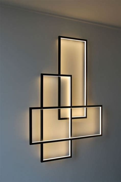 Awesome Lighting Wall Art Ideas To Beautify Your Indoor