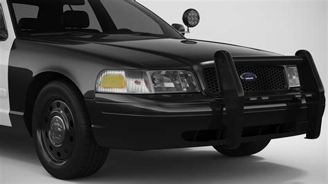 Ford Crown Victoria Police 3d Model By 3dacuvision