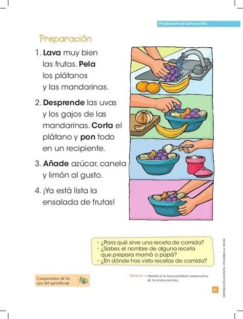 Ejemplos De Textos Instructivos Cortos Para Niños De Primaria Textos