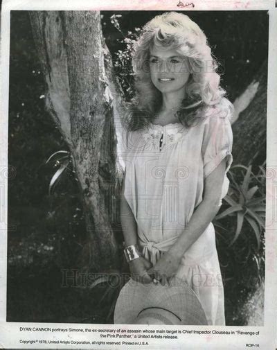 1980 Press Photo Dyan Cannon American Actress Historic Images