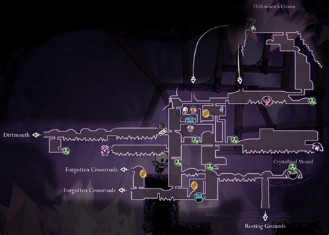 Hollow Knight Maps Of Hallownest