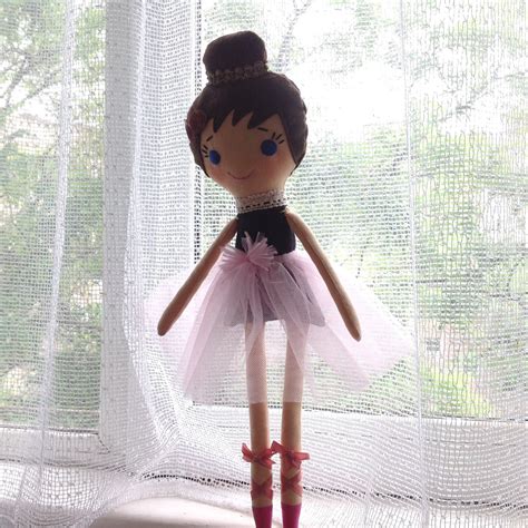 Ballerina Cloth Doll Sewing Pattern And Tutorial Pdf 18 Inch Etsy