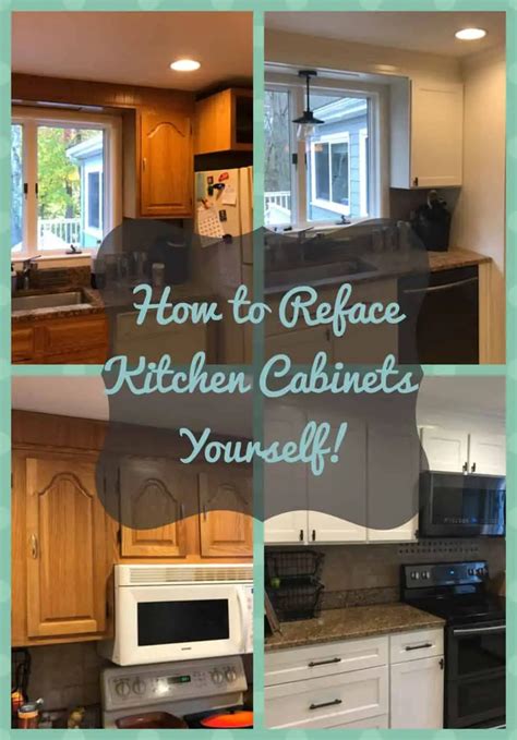 Diy Kitchen Cabinet Refacing The Easy Way To Transform Your Cabinets
