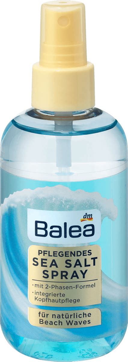 Balea Salzspray Pflegendes Phasen Sea Salt Spray Ml Dauerhaft