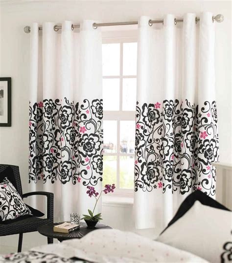 Curtains Black And White Furniture Ideas Deltaangelgroup