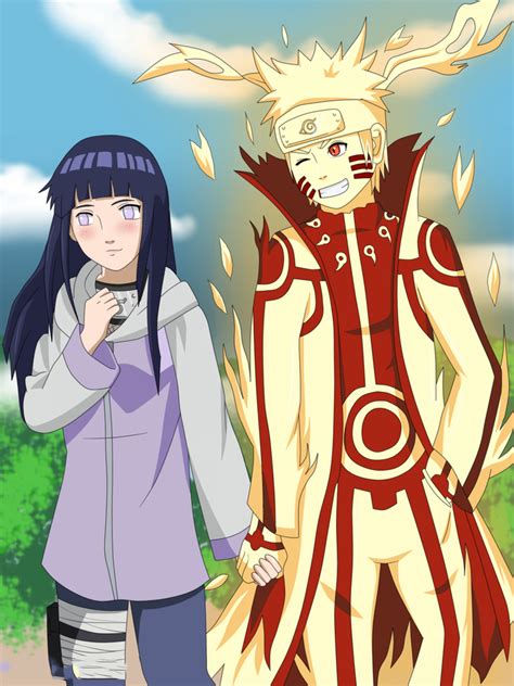 Hình ảnh Naruto vs Hinata đẹp lãng mạn và hạnh phúc nhất