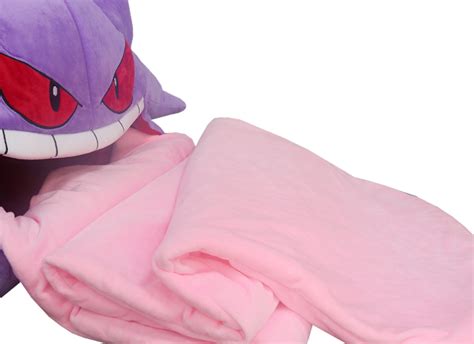 Gengar Tongue Quilt Pillow Pokemon Plush Sasugatoys