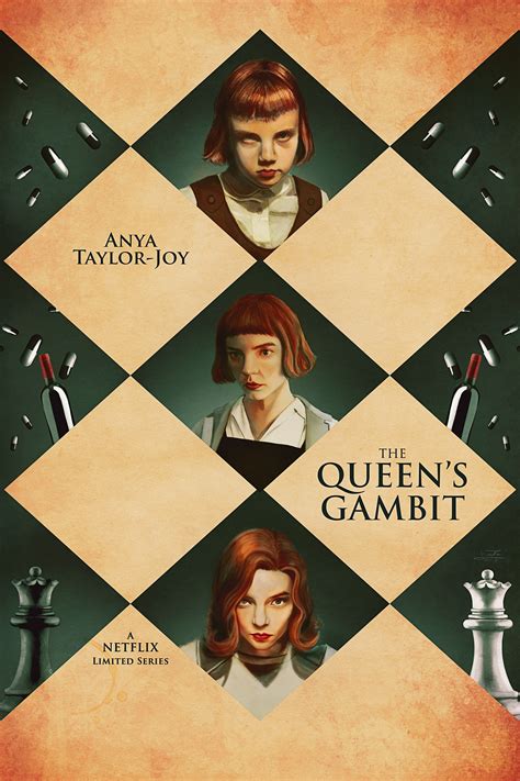 The Queens Gambit Artist Collaboration Cherie Posterspy