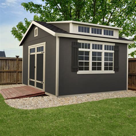 Handy Home Windemere 10 Ft W X 12 Ft D Storage Shed And Reviews Wayfair