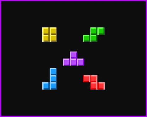 Falling Blocks Tetris Sub Badges Etsy