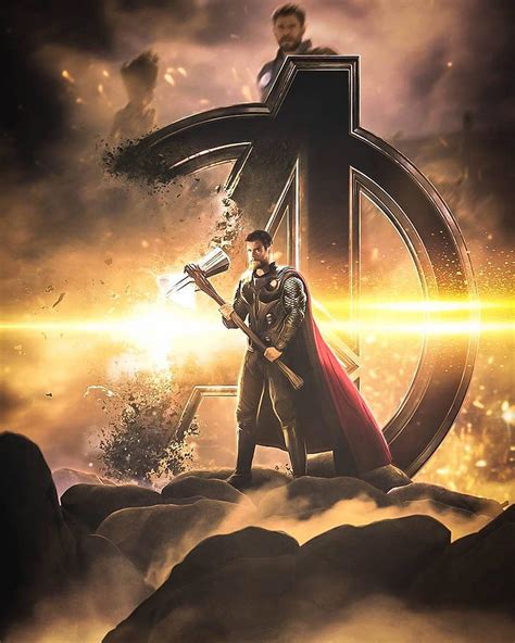 720p Free Download Thor Avengers Endgame God Of Thunder Infinity