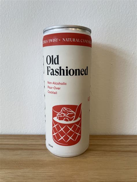 Spiritless Old Fashioned Can 250 Ml The Zero Co