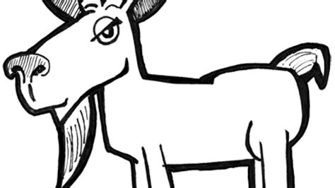 How To Draw A Simple Goat Step By Step Visual Game For Kidsfunny