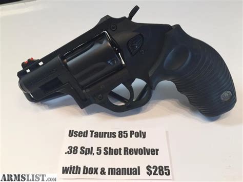 Armslist For Sale Taurus 85 Poly Revolver 5 Shot 38 Special W