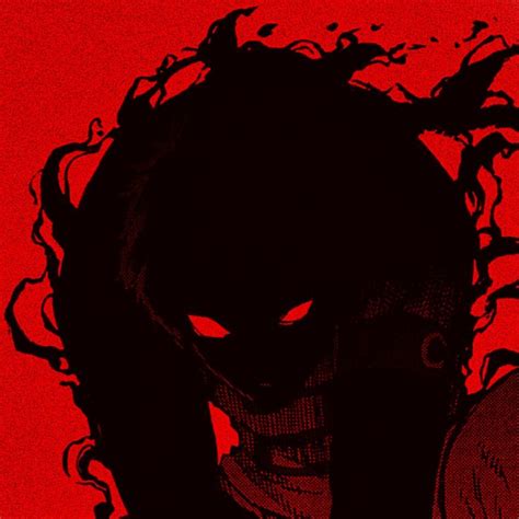 The Silhouette Of A Person With Dreadlocks On Their Head Against A Red