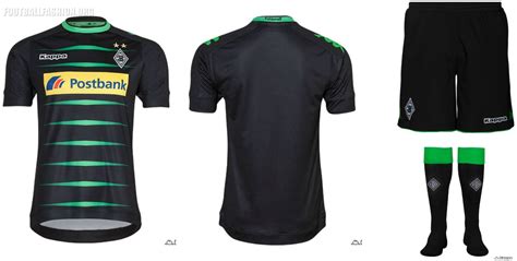 Najděte stock snímky na téma gladbach germany march 21 borussia park v hd a miliony dalších stock fotografií, ilustrací a vektorů bez autorských poplatků ve sbírce shutterstock. Borussia Mönchengladbach 2016/17 Kappa Away and Third Kits ...
