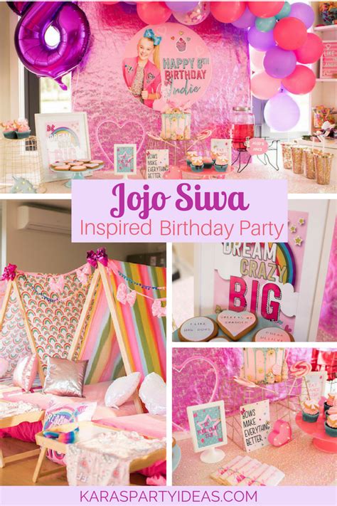 Jojo Birthday Party Favors Jojo Siwa Custom Birthday Party Favor