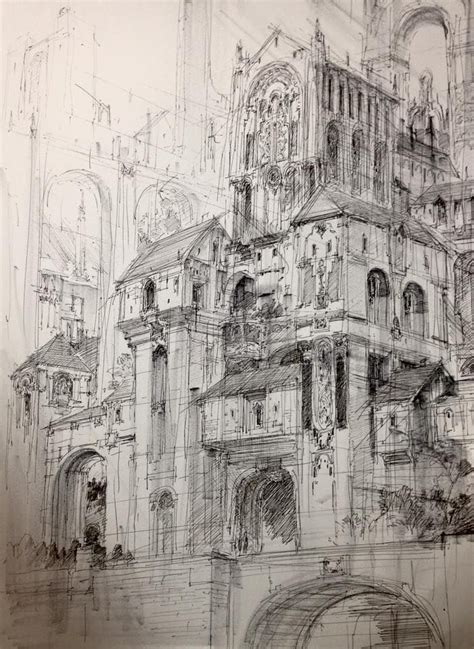 Pin by Lewis Zhang on building | Perspective art, Architecture drawing