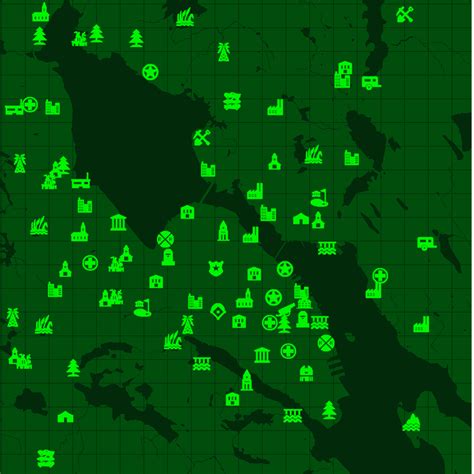 Карта кроватей Fallout 4 фото
