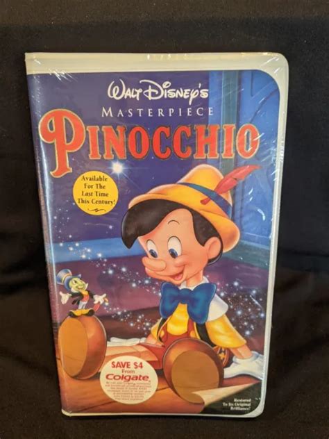 Disneys Pinocchio Vhs 1993 Special Edition The Masterpiece