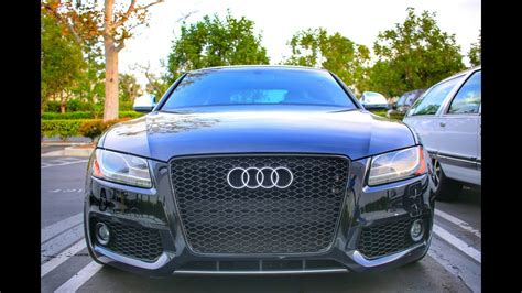 Audi S5 Grille Install Youtube