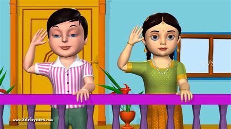 Good Morning 3d Animation English Nursery Rhyme For Children With