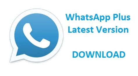 A free messaging app for everybody. Download WhatsApp Plus 6.88 Latest Version