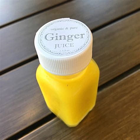 Ginger Shot The Pittsburgh Juice Company