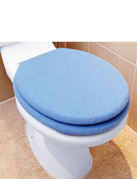 Fleece Toilet Seat And Lid Cover Set Chums
