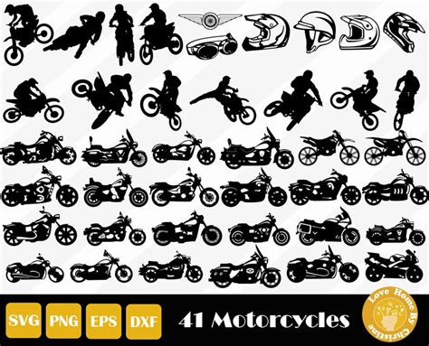 41 Motorcycle Svg Motorbike Svg Harley Havidson Svg Cut File Etsy